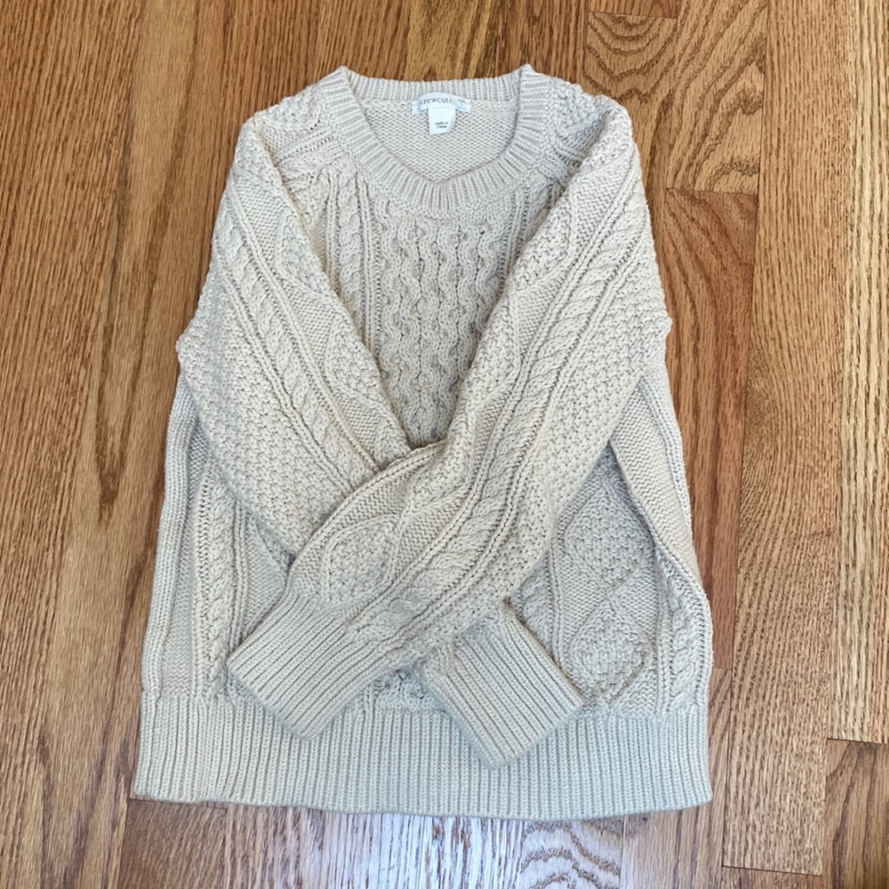 J.Crew boys fisherman sweater